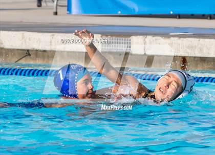 Thumbnail 1 in Mountain View vs. Los Altos (CIF-CCS Division 1 Girls Water Polo Championship) photogallery.