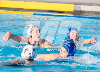 Thumbnail 1 in Mountain View vs. Los Altos (CIF-CCS Division 1 Girls Water Polo Championship) photogallery.