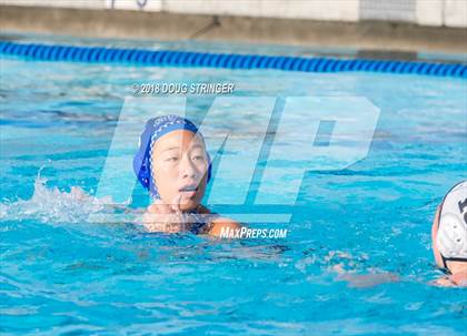 Thumbnail 1 in Mountain View vs. Los Altos (CIF-CCS Division 1 Girls Water Polo Championship) photogallery.