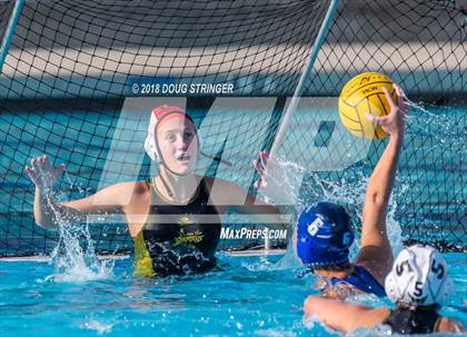 Thumbnail 1 in Mountain View vs. Los Altos (CIF-CCS Division 1 Girls Water Polo Championship) photogallery.