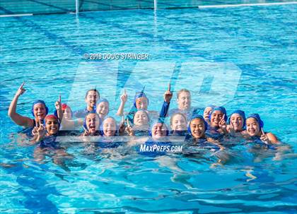 Thumbnail 2 in Mountain View vs. Los Altos (CIF-CCS Division 1 Girls Water Polo Championship) photogallery.