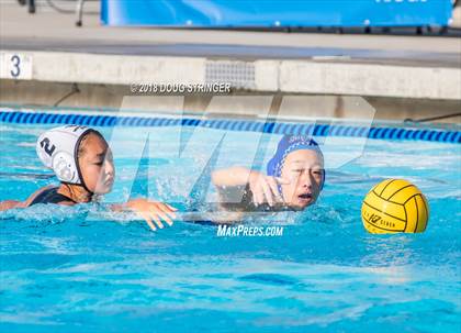 Thumbnail 3 in Mountain View vs. Los Altos (CIF-CCS Division 1 Girls Water Polo Championship) photogallery.