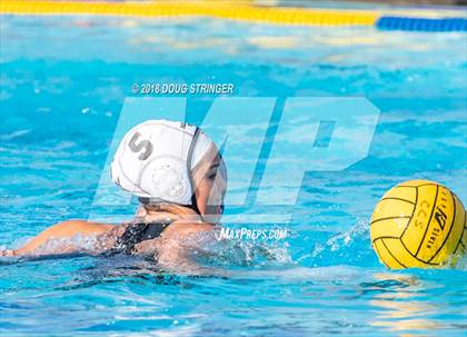 Thumbnail 3 in Mountain View vs. Los Altos (CIF-CCS Division 1 Girls Water Polo Championship) photogallery.