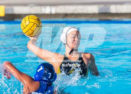 Thumbnail 1 in Mountain View vs. Los Altos (CIF-CCS Division 1 Girls Water Polo Championship) photogallery.