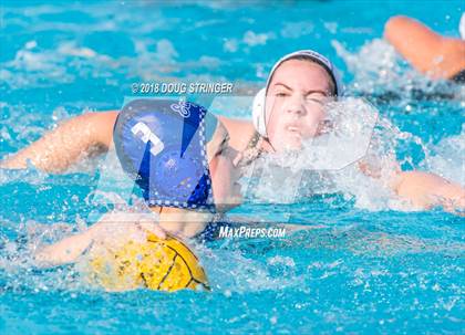 Thumbnail 1 in Mountain View vs. Los Altos (CIF-CCS Division 1 Girls Water Polo Championship) photogallery.
