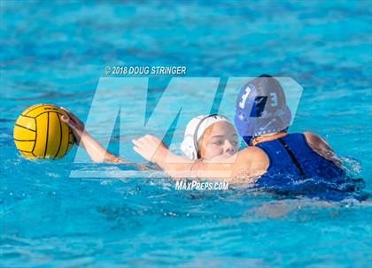 Thumbnail 3 in Mountain View vs. Los Altos (CIF-CCS Division 1 Girls Water Polo Championship) photogallery.