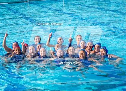 Thumbnail 2 in Mountain View vs. Los Altos (CIF-CCS Division 1 Girls Water Polo Championship) photogallery.