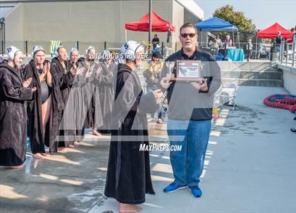 Thumbnail 3 in Mountain View vs. Los Altos (CIF-CCS Division 1 Girls Water Polo Championship) photogallery.