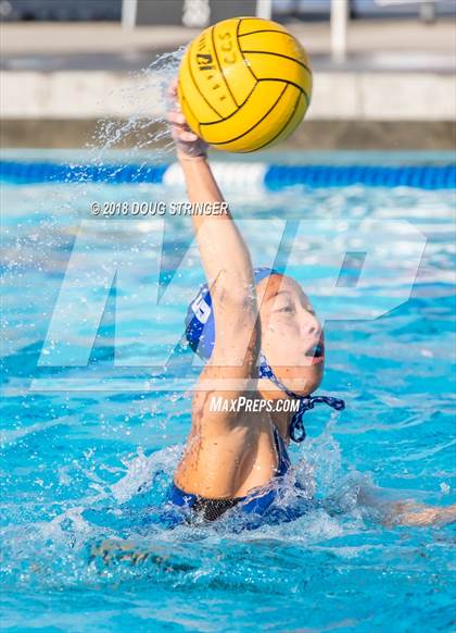 Thumbnail 1 in Mountain View vs. Los Altos (CIF-CCS Division 1 Girls Water Polo Championship) photogallery.