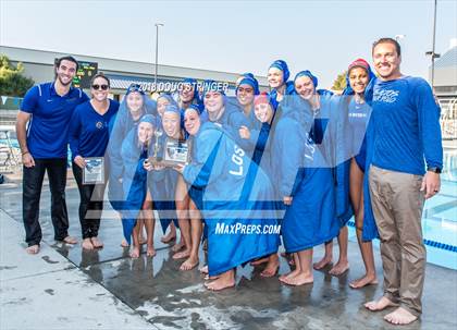 Thumbnail 1 in Mountain View vs. Los Altos (CIF-CCS Division 1 Girls Water Polo Championship) photogallery.