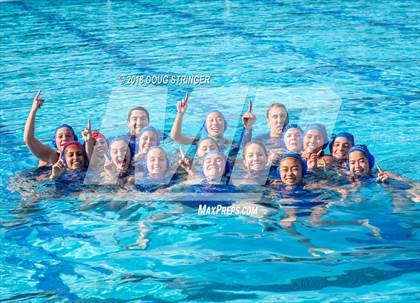 Thumbnail 3 in Mountain View vs. Los Altos (CIF-CCS Division 1 Girls Water Polo Championship) photogallery.