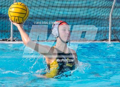 Thumbnail 1 in Mountain View vs. Los Altos (CIF-CCS Division 1 Girls Water Polo Championship) photogallery.