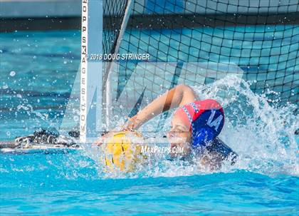 Thumbnail 2 in Mountain View vs. Los Altos (CIF-CCS Division 1 Girls Water Polo Championship) photogallery.