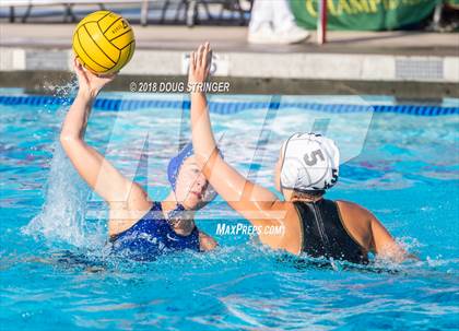 Thumbnail 1 in Mountain View vs. Los Altos (CIF-CCS Division 1 Girls Water Polo Championship) photogallery.