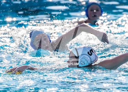Thumbnail 3 in Mountain View vs. Los Altos (CIF-CCS Division 1 Girls Water Polo Championship) photogallery.