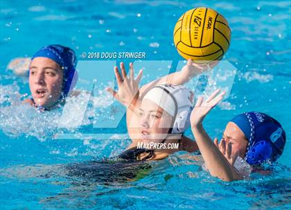 Thumbnail 1 in Mountain View vs. Los Altos (CIF-CCS Division 1 Girls Water Polo Championship) photogallery.