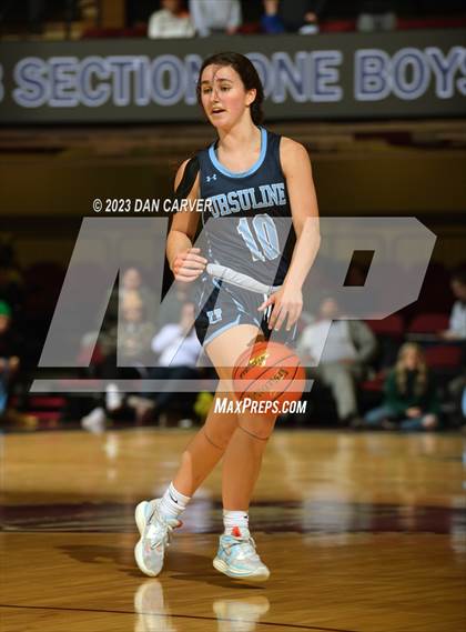 Thumbnail 2 in Ursuline vs Albertus Magnus (NYSPHSAA Class 2A Section 1 Semifinal) photogallery.