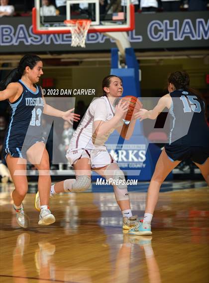 Thumbnail 3 in Ursuline vs Albertus Magnus (NYSPHSAA Class 2A Section 1 Semifinal) photogallery.
