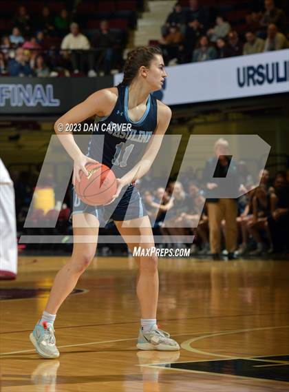 Thumbnail 1 in Ursuline vs Albertus Magnus (NYSPHSAA Class 2A Section 1 Semifinal) photogallery.