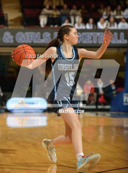 Thumbnail 3 in Ursuline vs Albertus Magnus (NYSPHSAA Class 2A Section 1 Semifinal) photogallery.
