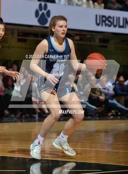Thumbnail 3 in Ursuline vs Albertus Magnus (NYSPHSAA Class 2A Section 1 Semifinal) photogallery.