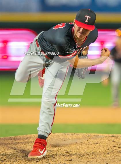 Thumbnail 3 in Tomball vs. Johnson (UIL 6A Baseball Semifinal) photogallery.