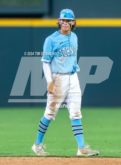 Thumbnail 3 in Tomball vs. Johnson (UIL 6A Baseball Semifinal) photogallery.