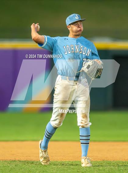 Thumbnail 3 in Tomball vs. Johnson (UIL 6A Baseball Semifinal) photogallery.