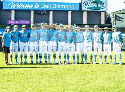 Thumbnail 2 in Tomball vs. Johnson (UIL 6A Baseball Semifinal) photogallery.