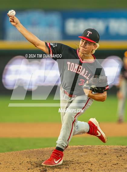 Thumbnail 3 in Tomball vs. Johnson (UIL 6A Baseball Semifinal) photogallery.