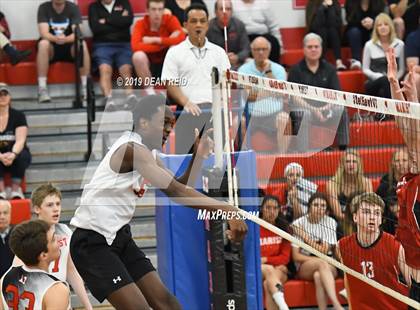 Thumbnail 2 in Lincoln-Way Central @ Marist (IHSA Sectional Semifinal) photogallery.