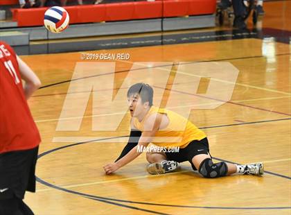 Thumbnail 2 in Lincoln-Way Central @ Marist (IHSA Sectional Semifinal) photogallery.