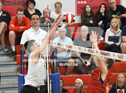 Thumbnail 3 in Lincoln-Way Central @ Marist (IHSA Sectional Semifinal) photogallery.