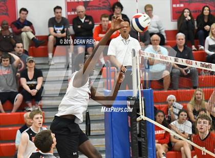 Thumbnail 1 in Lincoln-Way Central @ Marist (IHSA Sectional Semifinal) photogallery.