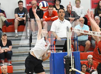 Thumbnail 1 in Lincoln-Way Central @ Marist (IHSA Sectional Semifinal) photogallery.