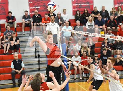 Thumbnail 1 in Lincoln-Way Central @ Marist (IHSA Sectional Semifinal) photogallery.