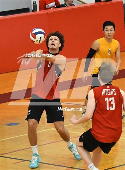 Thumbnail 1 in Lincoln-Way Central @ Marist (IHSA Sectional Semifinal) photogallery.