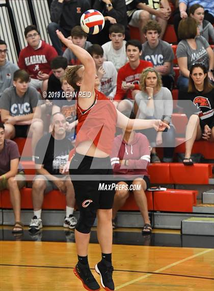 Thumbnail 1 in Lincoln-Way Central @ Marist (IHSA Sectional Semifinal) photogallery.