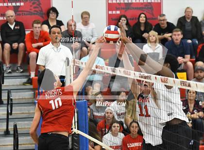 Thumbnail 3 in Lincoln-Way Central @ Marist (IHSA Sectional Semifinal) photogallery.