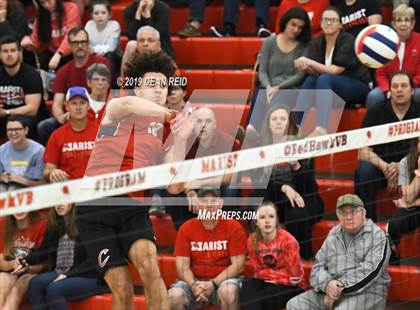 Thumbnail 1 in Lincoln-Way Central @ Marist (IHSA Sectional Semifinal) photogallery.
