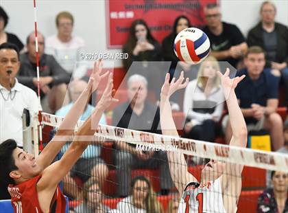 Thumbnail 2 in Lincoln-Way Central @ Marist (IHSA Sectional Semifinal) photogallery.