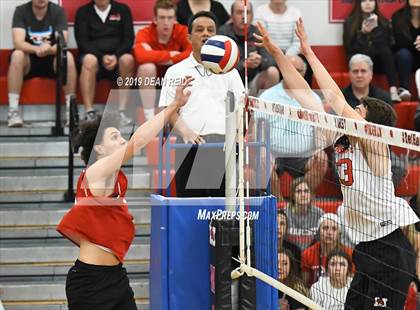 Thumbnail 3 in Lincoln-Way Central @ Marist (IHSA Sectional Semifinal) photogallery.