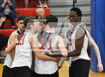 Thumbnail 3 in Lincoln-Way Central @ Marist (IHSA Sectional Semifinal) photogallery.