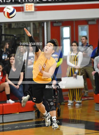Thumbnail 2 in Lincoln-Way Central @ Marist (IHSA Sectional Semifinal) photogallery.