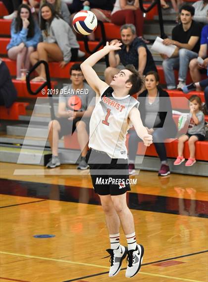 Thumbnail 2 in Lincoln-Way Central @ Marist (IHSA Sectional Semifinal) photogallery.