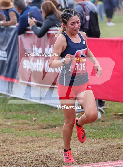 Thumbnail 1 in CIF Central Section Cross Country Championships (Girls D2 Race) photogallery.
