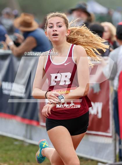 Thumbnail 1 in CIF Central Section Cross Country Championships (Girls D2 Race) photogallery.