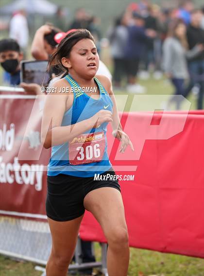 Thumbnail 1 in CIF Central Section Cross Country Championships (Girls D2 Race) photogallery.
