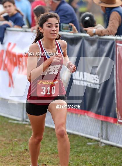 Thumbnail 3 in CIF Central Section Cross Country Championships (Girls D2 Race) photogallery.