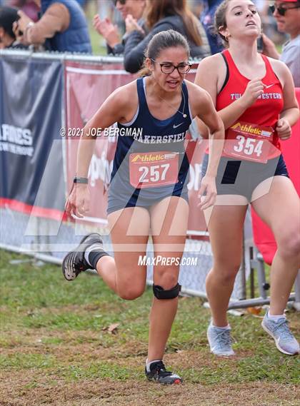 Thumbnail 1 in CIF Central Section Cross Country Championships (Girls D2 Race) photogallery.